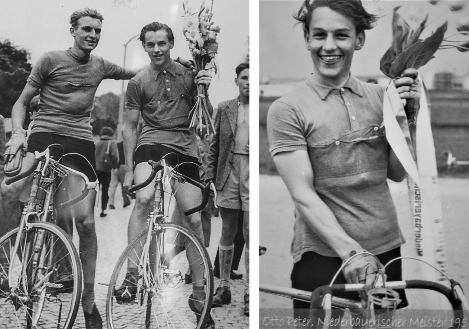 Otto Peter Senior im Jahr 1955 als Niederbayrischer Meister